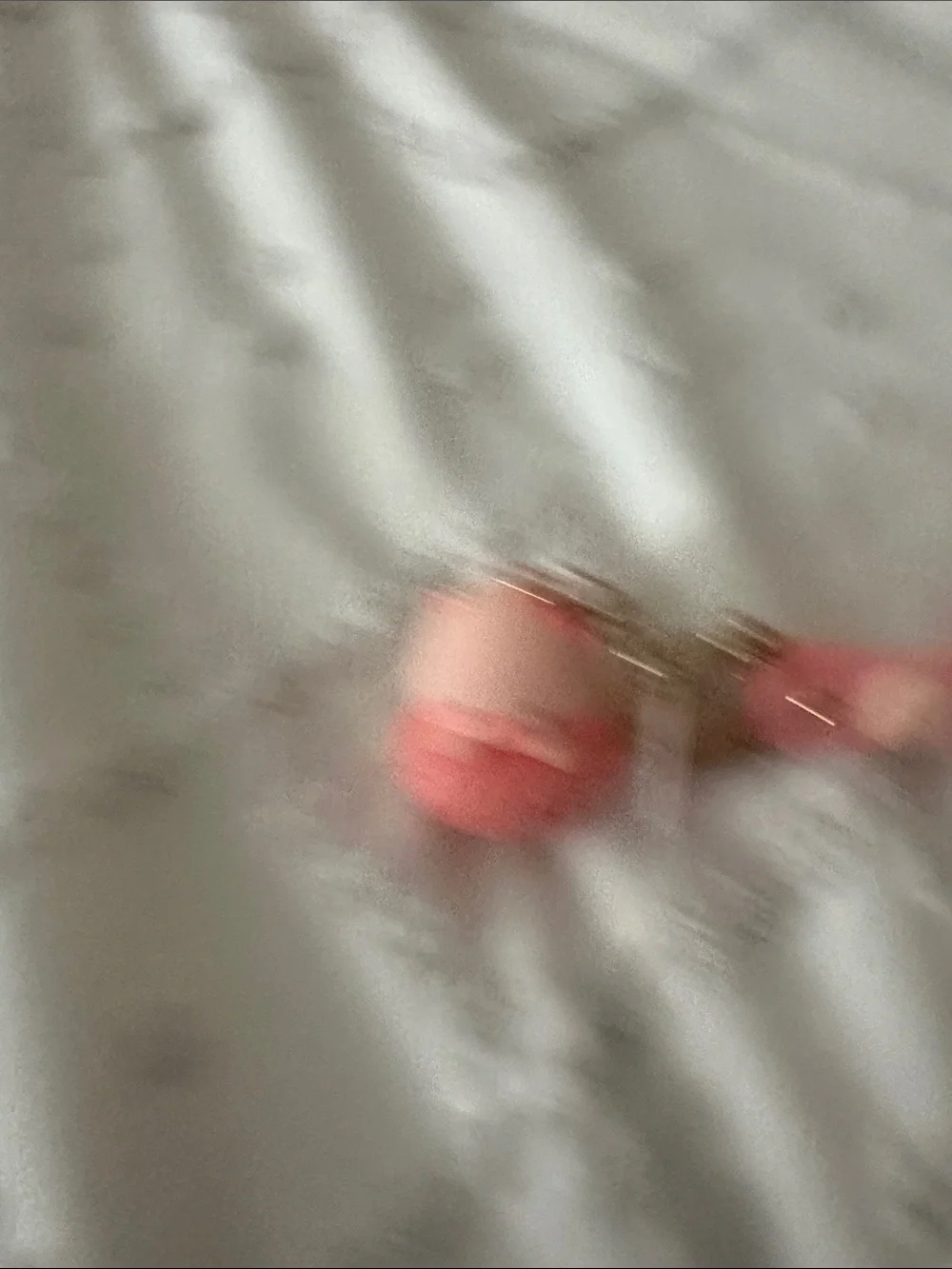 Cute Pink Pig Donut Keychain Charm